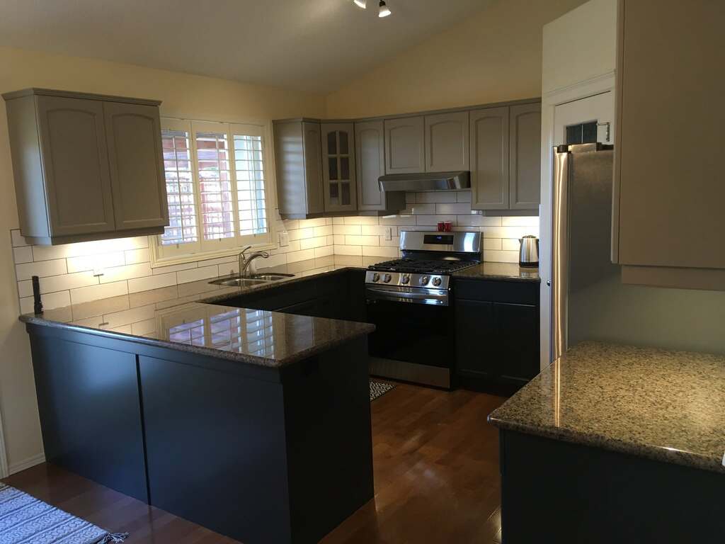 Newly installed kitchen project